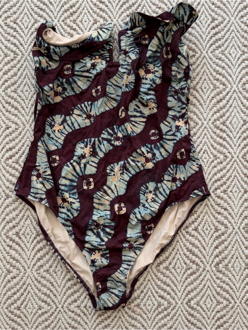 Ulla Johnson Strapless One-Piece Swimsuit